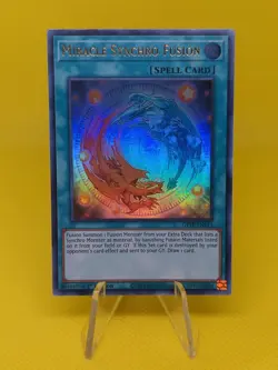 Yugioh - Miracle Synchro Fusion (GFTP-EN111) - Ultra Rare 1st Edition - Image 1