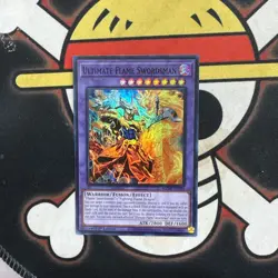 MZMI-EN004 Ultimate Flame Swordsman Super 1st Ed YuGiOh - Image 1