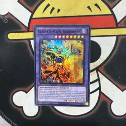 MZMI-EN004 Ultimate Flame Swordsman Super 1st Ed YuGiOh - Image 2