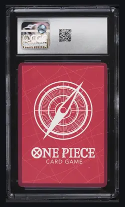CGC 10 Gem Mint One Piece Monkey D. Luffy Op11-040 Alt Art Parallel Japanese - Image 2