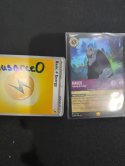 Disney Lorcana TCG Whispers In The Well Hades Looking for A Deal Legendary - Image 2