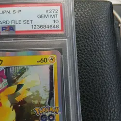 Psa10 Pokemon Card Pikachu Mouth Gift Go 272 - Image 4
