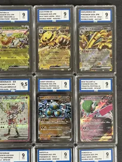 Pokemon Graded Bundle Of Mint Cards Lot Of 15 Grade 9 Mint AEY Mixed Sets - Image 3
