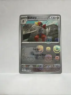 Bisharp (Master Ball Pattern) Holo 065/086 NM SV: Black Bolt Pokemon Card - Image 1