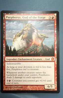 Purphoros, God of the Forge Theros Regular - Image 1