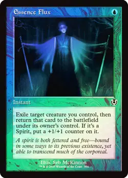 MTG FOIL Essence Flux Retro - Innistrad Remastered #354 - Image 1