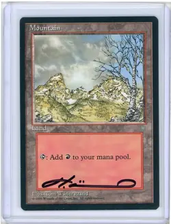 Mountain Iceage Signed Tom Wanerstrand Artist Proof MTG - Image 1