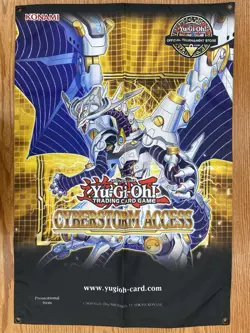 Yu-Gi-Oh! Cyberstorm Access Official OTS Konami Store Promotional Banner - Image 1
