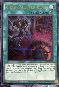 (YCL) Yugioh Chaos Scepter Blast DUSA-EN025 Ultra Rare 1st Edition VLP - Image 1