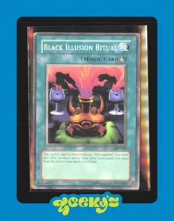 Yu-Gi-Oh! TCG Spell-Ritual Black Illusion Ritual SDP-038 - Image 1