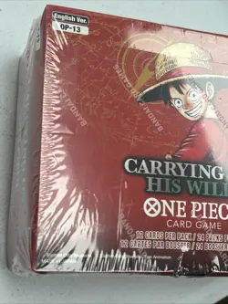 Bandai Namco One Piece Card Game Carrying on His Will Booster Box OP-13 English - Image 2