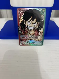 Monkey D. Luffy OP01-003 AA Alternate Art Chinese ONE PIECE Card Game Near Mint - Image 5