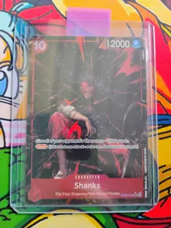 Shanks OP09-004 Alt Art Emperors in the New World One Piece CCG - Image 1