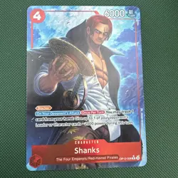 One Piece TCG Shanks Alt Art OP12-008 English Legacy of the Master - Image 1