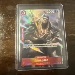 One Piece CCG Limejuice Special Holo Counter +2000 3000 Power OP09-014 Prb-02 - Image 1