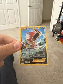 Gyarados EX 123/122 Breakpoint Secret Rare Holo Pokemon TCG Card English - Image 3