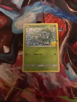 Pokemon TCG Bulbasaur Holo Card 1/25 McDonald's 25th Celebrations NM Condition - Image 1