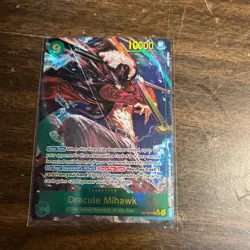 OP14-119 Dracule Mihawk FOIL SEC Alt Art One Piece TCG English Card M/NM - Image 1
