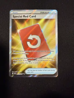Special Red Card 112/086 - Full Art - Chaos Rising - NM - Image 1