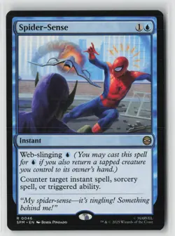 Spider-Sense 46 Rare Marvel's Spider-Man Magic: The Gathering Near Mint - Image 1