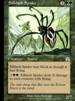 Onslaught #281 Silklash Spider - Image 1