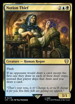 MTG Notion Thief [LTC] #270 - Image 1
