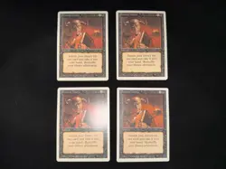 Magic The Gathering Revised Edition Demonic Tutor Playset 4x (#2) - Image 1