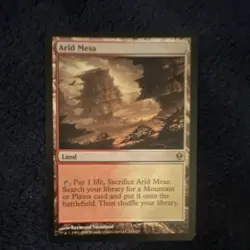 Magic The Gathering (MTG) Arid Mesa Land Zendikar - Image 1