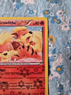 POKEMON LEGENDARY TREASURES GROWLITHE #RC4/RC25 RADIANT COLLECTION VLP - Image 3