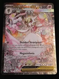 🔥POKEMON ITA🔥MEGA GARDEVOIR EX 178/132🔥MEGA EVOLUZIONI🔥CARTA PERFETTA - Image 1