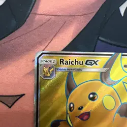 2017 Pokemon TCG Raichu GX SM90 Full Art Holo Ultra Rare Black Star Promo MINT - Image 3