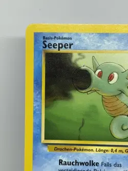 Vintage Pokemon TCG - Seeper Horsea 49/62 German - Fossil Set -Unlimited - NM - Image 5