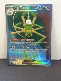 Spidops ex 243/198 Sv01: Scarlet & Violet Base Set Holo POKEMON TCG [NM] - Image 1