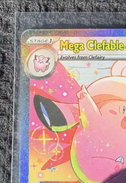 Pokemon TCG Mega Clefable EX 119/088 Evolutions Secret Rare Holo Full Art - Image 3