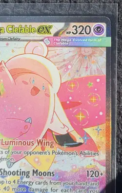 Pokemon TCG Mega Clefable EX 119/088 Evolutions Secret Rare Holo Full Art - Image 4