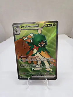 Pokemon TCG Decidueye ex 100/088 Ultra Rare Full Art Holo Me03: Perfect Order NM - Image 1
