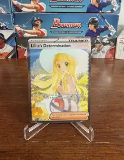 2025 Pokemon Lillie's Determination Special Illustration Rare # 184/132 Lillie - Image 1