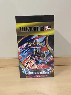 Pokemon Mega Evolution Chaos Rising Build & Battle Display SEALED - 10ct - Image 1