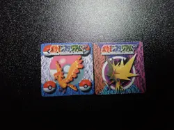 Pokemon GB Pocket Mini Stadium Card Non Holo x2 Moltres Zapdos #5791 - Image 1