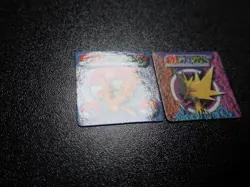 Pokemon GB Pocket Mini Stadium Card Non Holo x2 Moltres Zapdos #5791 - Image 2