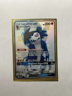 The Pokemon Company Lycanroc GX SV67/SV94 Hidden Fates Shiny Holo Rare EN - Image 1