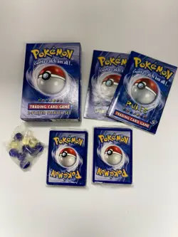 SHADOWLESS Pokemon Base Set 2-Player Starter Deck NEAR MINT Look! - Image 4