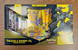Pokemon TCG: Pikachu & Zekrom GX Premium Collection Box! New, Sealed! - Image 1