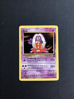 Pokemon TCG Jynx Base Set 2 45/130 Regular Unlimited Uncommon - Image 1