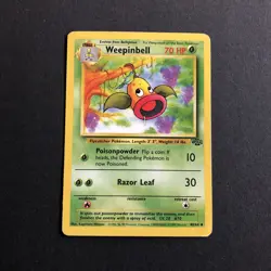 Pokemon TCG Weepinbell Jungle 48/64 Regular Unlimited Uncommon - Image 1