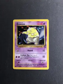 Pokemon Drowzee 2nd Base Set 79/130 - Image 1