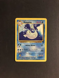 Pokemon Dewgong 2nd Base Set 36/130 - Image 1