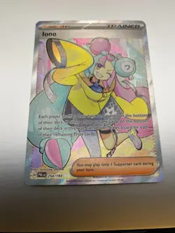 Iono 254/193 Pokemon TCG Paldea Evolved Holo Ultra Rare Full Art - 2 - Image 1