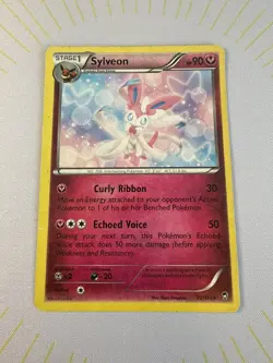 Pokemon TCG - Sylveon - 72/111 - Furious Fists - Rare (2014) - HP - Image 2