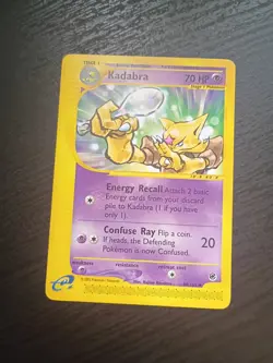 Pokemon Kadabra Expedition Base Set 84/165 E-reader!!! - Image 1